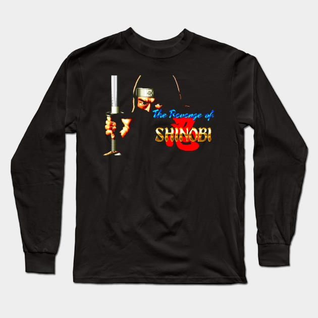 Ninja's Vengeance Long Sleeve T-Shirt by winsarcade